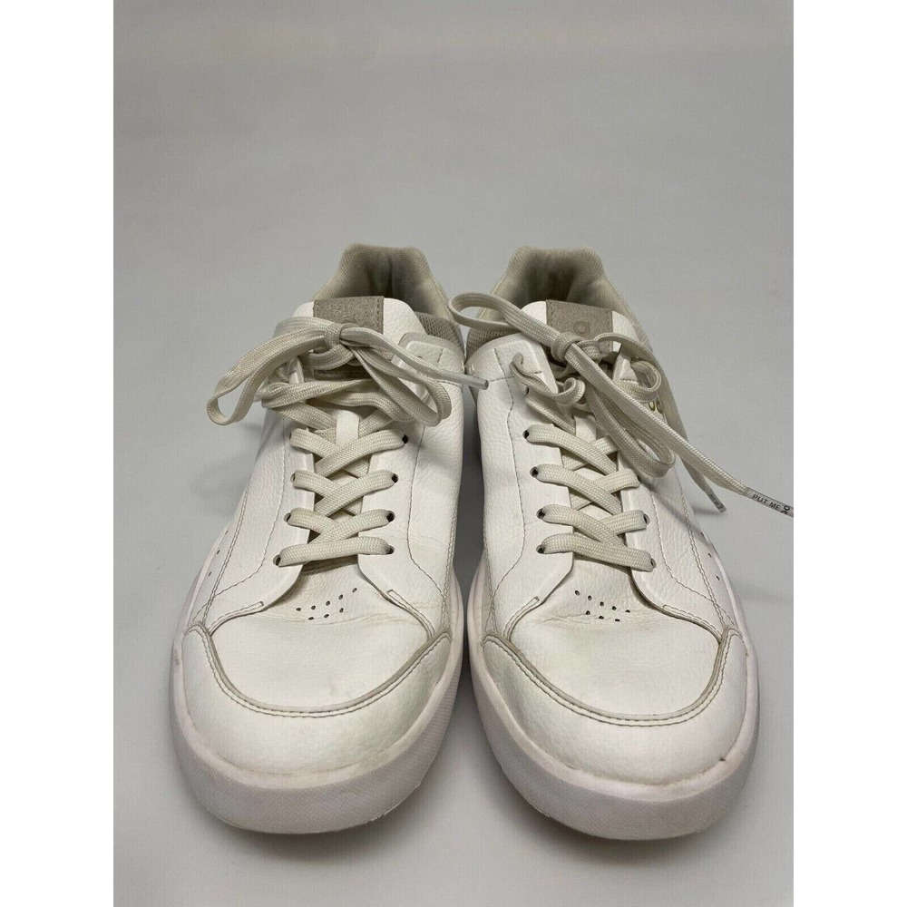 On Cloud The Roger Women's White Fashion Sneaker Size 10 SWISS ENGINEERING
